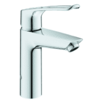 GROHE 23 987 003 GROHE Einhand-Waschtischbatterie Eurosmart 23987_3, M-Size, mit thermischem Verbrühschutz, thermische Desinfektion ohne erneute Temperatureinstellung, offener Metall-Hebelgriff, chrom 23987_3 Verpackungseinheit:1ST