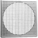 ALVA ALLG15 ALVA Lüftungsgitter Kunststoff für DN150  Verpackungseinheit:1ST