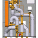 DANFOSS 145B4104 Danfoss EvoFlat Reno Typ 3 230V, incl. Kugelhähne  Verpackungseinheit:1ST