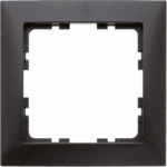 BERKER 10119949 Rahmen 1fach S.1 anthrazit, matt  Verpackungseinheit:1ST
