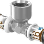 UPONOR 1070595 Uponor S-Press PLUS T-Stück m. Innengew. 16-Rp1/2"FT-16  Verpackungseinheit:1ST