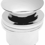 ALVA AQARVAAVC4 ALVA Varia Ablaufvent. 5/4 Clic. Überlauf u. Stopfen,Höhe bis 60mm, Chrom  Verpackungseinheit:1ST