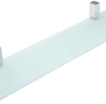 ALVA AQASDUAB53 ALVA Dura Kristallglasablage sat. 53x13,3x0,6cm, inkl. Konsolen, Chrom  Verpackungseinheit:1ST