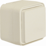 BERKER 47403512 Steckdose SCHUKO mit Klappdeckel AP W.1 polarweiß  Verpackungseinheit:1ST