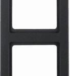 BERKER 10126096 Rahmen 2fach Q.3 anthrazit, samt  Verpackungseinheit:1ST