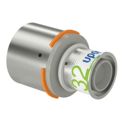 4946c474-368b-47e3-aba7-958849bf1252 UPONOR 1039943 Uponor S-Press Kupplung reduziert PPSU 50-32 Verpackungseinheit:1ST – Bild 1