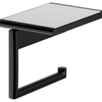 KEUCO 13573370000 Keuco Passion Koll.2 Toilettenpapierh. offen, mit Abl., Rollenbr. 100mm,schw.m.  Verpackungseinheit:1ST