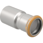 GEBERIT 42439 GE Mapress Therm Reduktion Einschubende, d88,9 x 76,1mm, NPW  Verpackungseinheit:1ST