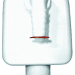 HUTTERER & LECHNER HL410 HL410 - Waschgeräte-Aufputz-Siphon DN40 mit Abdeckkappe weiß 410 Verpackungseinheit:1ST