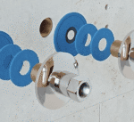 ALVA AQARVAADSW ALVA Varia Abdichtungsset für Wand- rosetten, 2x6 Scheiben, Dm 53/63mm  Verpackungseinheit:1ST