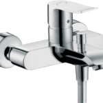 HANSGROHE 31480000 hansgrohe Metris Einhebel-Wannenmischer Aufputz, Chrom 31480XXX Verpackungseinheit:1ST