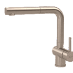 ALVA AQARVISPT1E ALVA Viva Spültischarmatur schwenkbarer Auslauf, herausziehbar, Edelstahloptik  Verpackungseinheit:1ST
