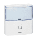 LEGRAND 094270 Funk Gong Set Premium MP3 LED Gong, Klin geltaster,30 Melodien Farbe: Ultraweiß  Verpackungseinheit:1ST