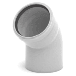 REHAU 15572301001 RAUSILENTO Bogen DN 160 / 30 Grad  Verpackungseinheit:1ST