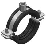 MEFA 051003046 Rohrschelle Trabant Inox 20x1.5, 42 - 46 mm M8/M10 TPE  Verpackungseinheit:1ST