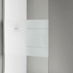 ALVA AQDUAMFSW120S1 ALVA Amoa 1.0 Freistehende Seitenwand 117,5-120/200cm,Silber HGL,ESG Siebdr.  Verpackungseinheit:1ST