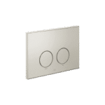 DORNBRACHT 12 665 979-06 DO Betätigungsplatte für WC-UP-Spülkasten der Firma Geberit , rund SERIENSPEZIFISCH Platin gebürstet 12665979  Verpackungseinheit:1ST