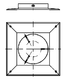 4ce85ddf-0af0-43b0-9f04-b18f9fc66154 SCHIEDEL 103687 Schiedel Prima Plus Schachtabdeckung FU- Mündungslösung, Durchmesser 130-160mm Verpackungseinheit:1ST – Bild 1