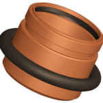 ALVA KANKGUSM125 ALVA PVC-Kanal Uebergang 4421 v.PVC-auf Steinz. DN125  Verpackungseinheit:1ST