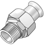 KE KELIT 53841H09 KE KELIT NPI451 STEELFIX Industrie-Edelstahl Press-Holländer mit AG 54x2 Zoll NPI451 Verpackungseinheit:1ST