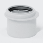 POLOPLAST 102732 POLO-KAL 3S Übergangsrohr kurz DN 90/75 PKXR Verpackungseinheit:1ST