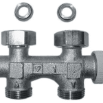 HERZ 1379192 Herz-3000-Bypasskoerper f.Einrohranl. Fig.3791(92) G3/4"m.Thermostatv.  Verpackungseinheit:1ST