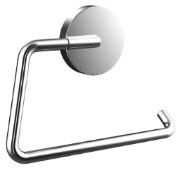 4ef0a9c7-f18c-48a5-ba73-335f7321ff04 ALVA AQASFORHO ALVA Forta Toilettenpapierhalter offene Form, ohne Deckel, Chrom Verpackungseinheit:1ST – Bild 1