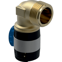 4f1fa4cc-2671-4d6a-8754-68e9533eb7a7 GEBERIT 620.520.00.1 GE FlowFit Uebergangsbogen AG RG+ 90 Gr. d16mm x R3/4 Verpackungseinheit:1ST – Bild 1