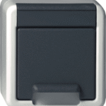 GIRA 444030 SCHUKO KD WG AP Grau  Verpackungseinheit:1ST