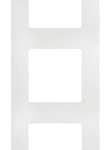 LEGRAND 665003 Rahmen 3-fach Farbe: Ultraweiß NILOE 665003 Verpackungseinheit:1ST