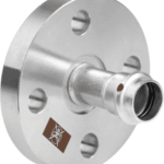 VIEGA 811 211 Viega Temponox-Flanschübergang  Stahl nichtrostend, Modell 1759.1  DN: 40   d: 42   Anzahl Bohrungen: 4   Lochkreis-Ø: 100 1759,1 Verpackungseinheit:1ST