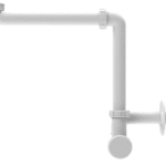 ALVA AC137.40 ALVA Raumspar-WT-Siphon DN40x5/4  Verpackungseinheit:1ST