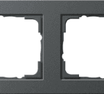 GIRA 021223 Rahmen 2fach E2 anthrazit  Verpackungseinheit:1ST