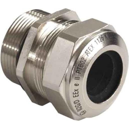 Agro EX1000.20.110 Kabelverschraubung M20 x 1,5 Messing / Vernickelt Ex e II Progress Verpackungseinheit:1ST