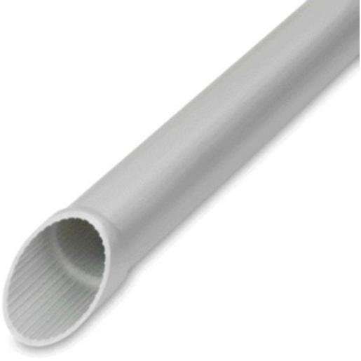 Dietzel 108881/084416 starres Isolierrohr 20 leicht gemufft Profilwellen hellgrau 2m Verpackungseinheit:2M