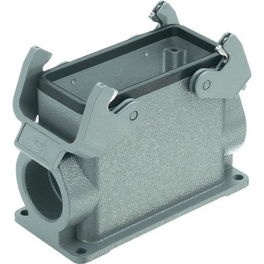 Harting 19300160272 Han 16B Sockelgehäuse Zinkdruckguss Querbügel Verpackungseinheit:1ST