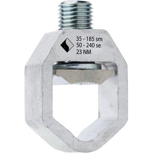 Mersen D1029391 V-Anschlussklemme für AL/CU Leitung 50-240mm² für MV Gr.1/2/3 Verpackungseinheit:1ST