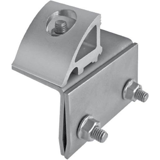 Schweizer  Montagesystem Schrägdach Blechfalzklemme für 8 PV Module Verpackungseinheit:1ST