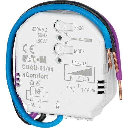 Eaton 182443 Smart-Dimmaktor R/L/C/LED 0-250W 230V AC Unterputz Verpackungseinheit:1ST