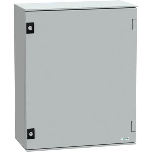 Schneider Electric NSYPLM54G PLM Wandschrank Polyester Volltür IP66 ohne Montageplatte 530 x 430 x 200 mm Verpackungseinheit:1ST