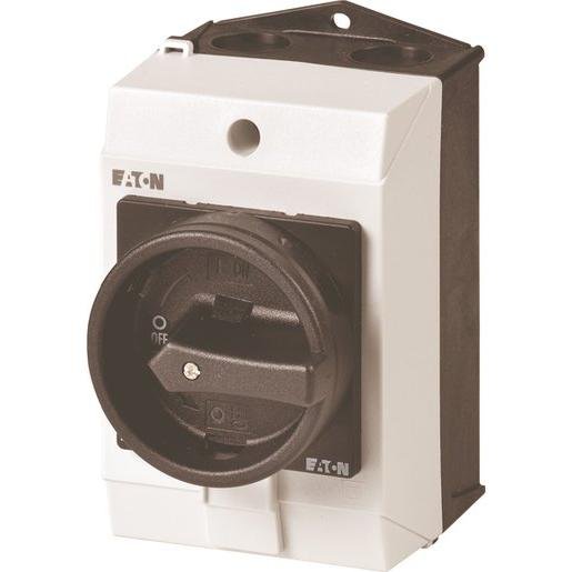 Eaton 207150 Hauptschalter 3-polig + 1 Schließer 20 A NOT-HALT-Funktion 90 ° Verpackungseinheit:1ST
