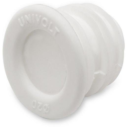 Dietzel 101400 Rohrstopfen 20 mm weiß Verpackungseinheit:50ST