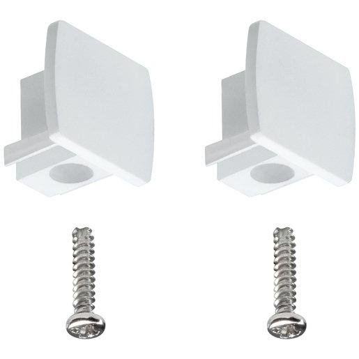 Paulmann 95497 URail Universal Endcap 2er Pack Weiß Kunststoff Verpackungseinheit:1ST