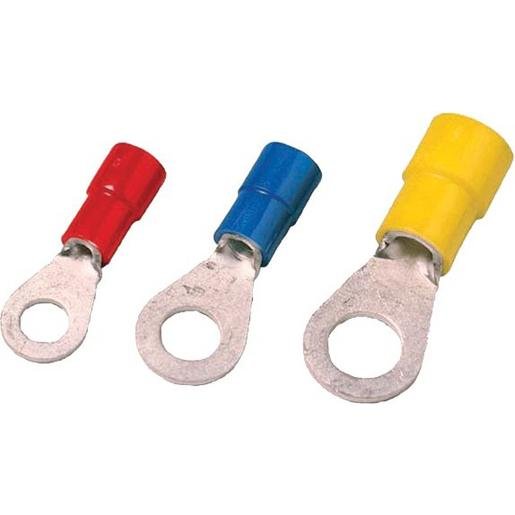 Intercable ICIQ24 Isolierter Quetschkabelschuh DIN 46237 1,5-2,5 mm² M4 blau Verpackungseinheit:100ST