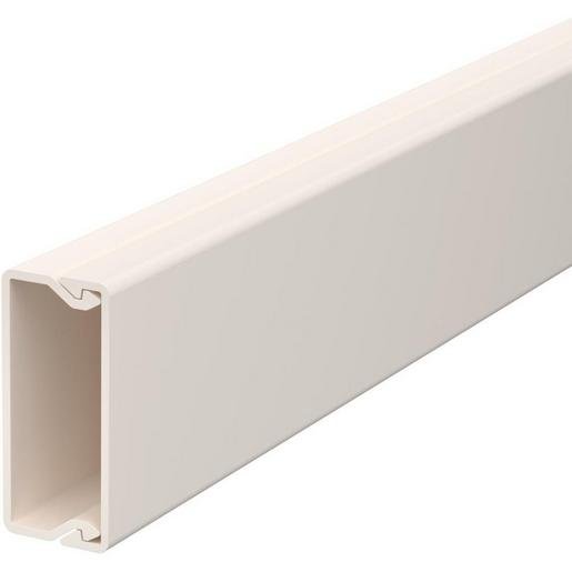 OBO 6025161 Leitungsführungskanal mit Bodenlochung 15x40 mm cremeweiß Verpackungseinheit:2M