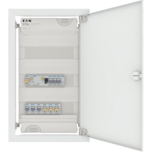 Eaton EP-501035 FLEX KLV Kleinverteiler bestückt 3-reihig HW & UP 13A & 16A Verpackungseinheit:1ST
