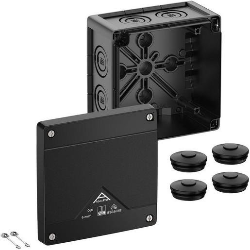 Spelsberg S40600001 Abzweigkasten IP66/IP67 max. 6² IK09 SK II Ui 1000V AC Ui 1000V DC DLG DNV VDE Verpackungseinheit:1ST