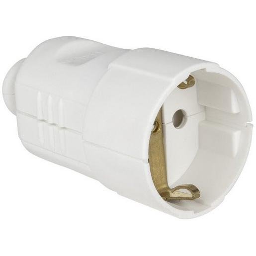 PCE 05148 Schuko Kupplung TÜLLE N+L WS Verpackungseinheit:1ST