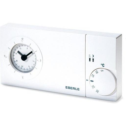 Eberle 517270451100 Uhrenthermostat 5-30°C mit TA Ausgang AC 230V 1We pot.frei 16 A Verpackungseinheit:1ST