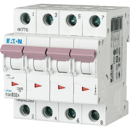 Eaton 242615 LS-Schalter MCB 32A 4P Charakteristik: C Verpackungseinheit:1ST
